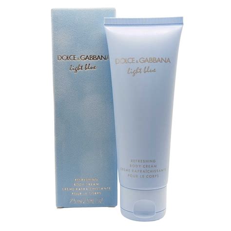 dolce gabbana crem do ciala light blue|dolce and gabbana body cream.